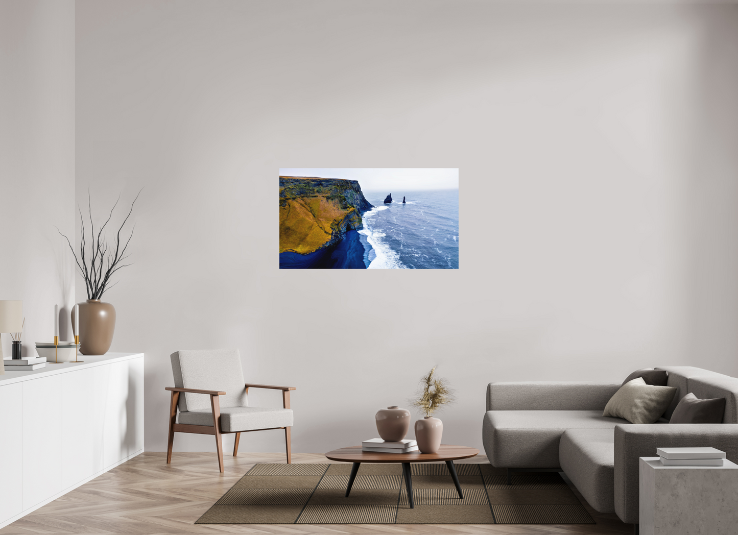 128 x 72 cm, Hahnemühle Photo Rag Bright White Reynisfjara Herbst