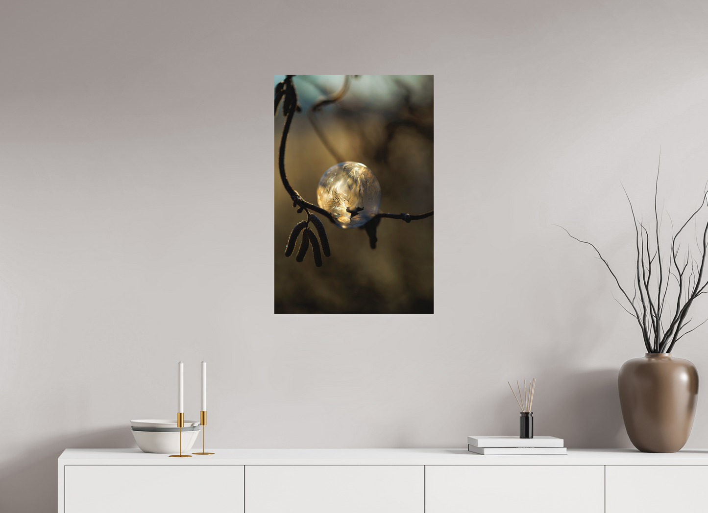 50 x 75 cm, Hahnemühle Photo Rag Bright White Frozen Gold