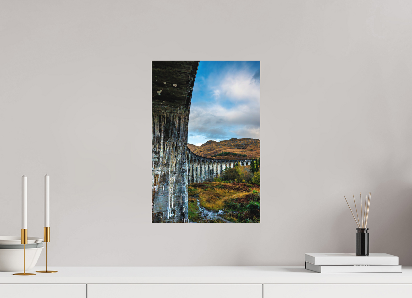 30 x 45 cm, Hahnemühle Photo Rag Bright White Glenfinnan-Bogen