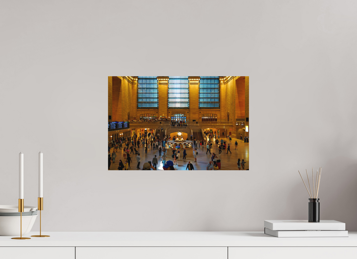 45 x 30 cm, Hahnemühle Photo Rag Bright White Grand Central Motion