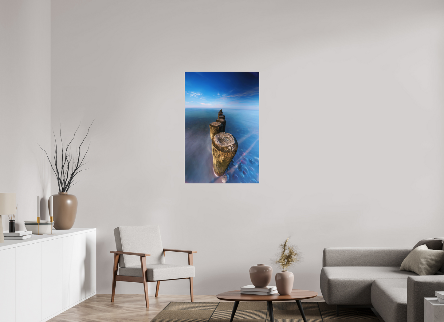 70 x 105 cm, Hahnemühle Photo Rag Bright White Ruhige See – Nienhagen