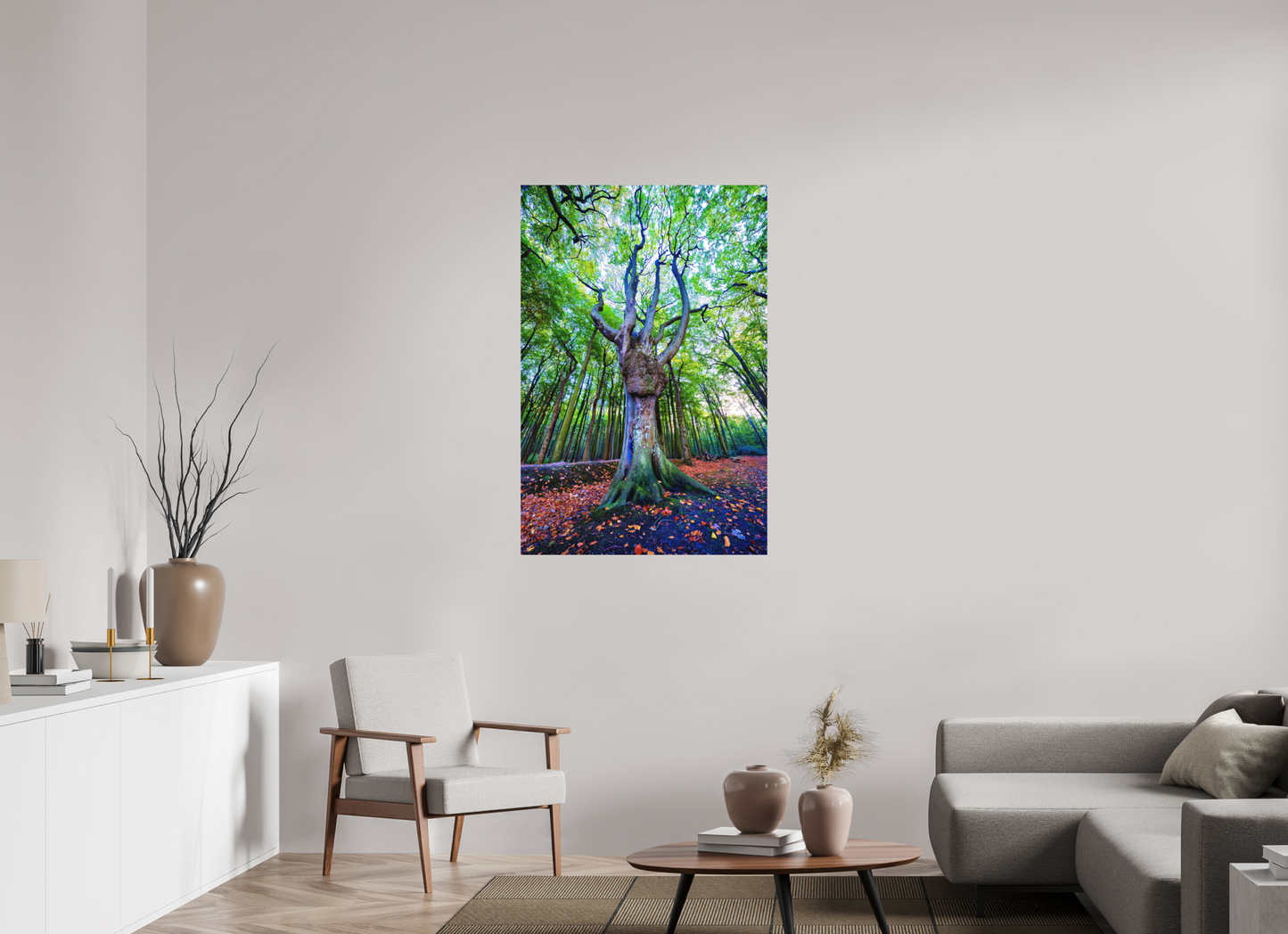 80 x 120 cm, Hahnemühle Photo Rag Bright White Der Wächter des Gespensterwaldes