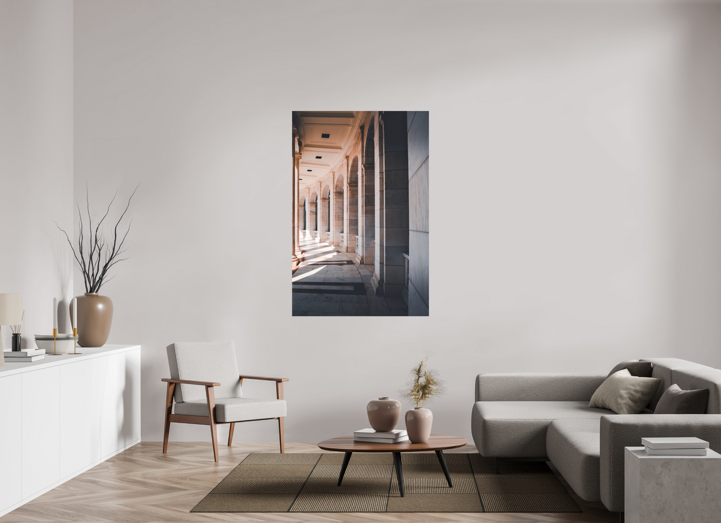 100 x 150 cm, Hahnemühle Photo Rag Bright White Arlington Kolonnaden