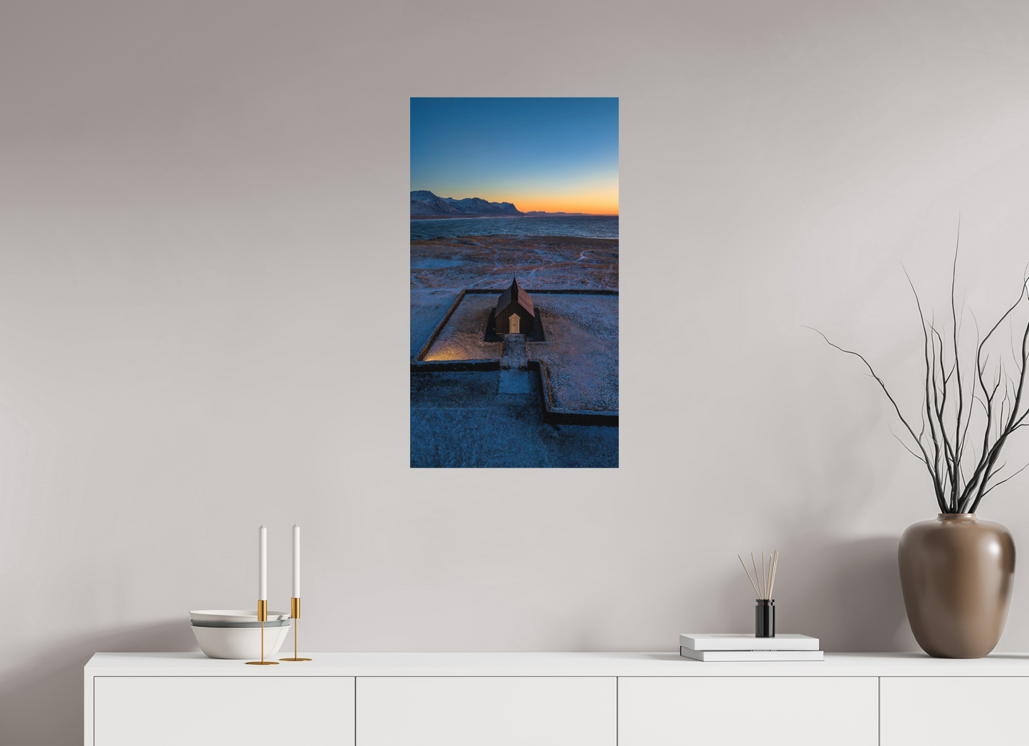 45 x 80 cm, Hahnemühle Photo Rag Bright White Church