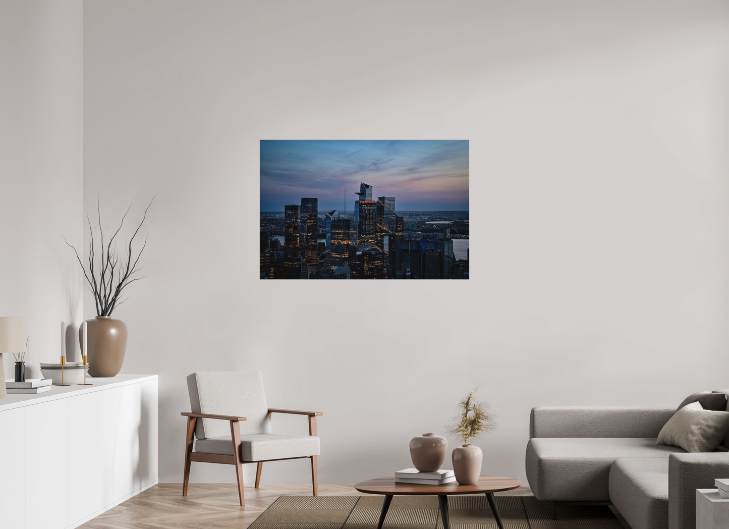 120 x 80 cm, Hahnemühle Photo Rag Bright White New York Skyline