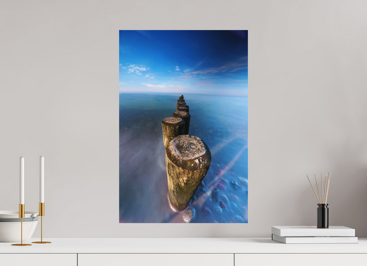 40 x 60 cm, Hahnemühle Photo Rag Bright White Ruhige See – Nienhagen