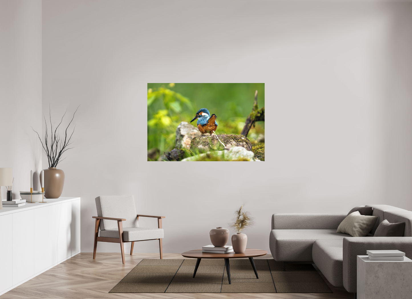 150 x 100 cm, Hahnemühle Photo Rag Bright White Sh*t, a Kingfisher
