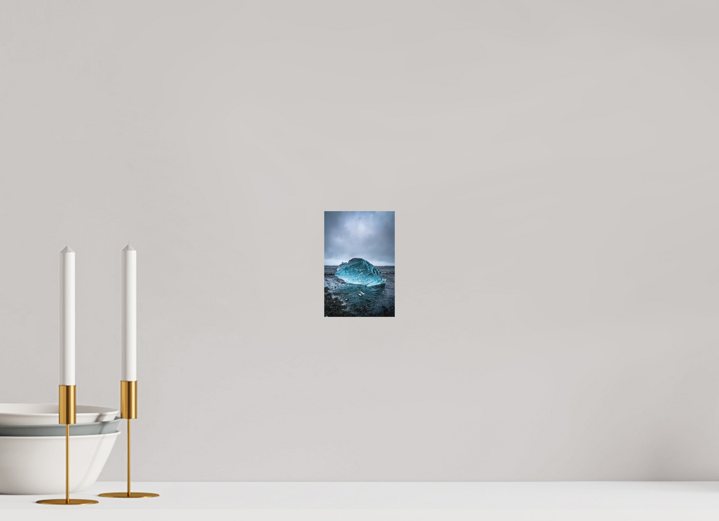10 x 15 cm, Hahnemühle Photo Rag Bright White Frozen Blue Giant – Iceland