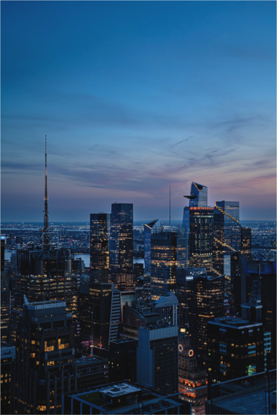 Main image New York Skyline bei Dämmerung