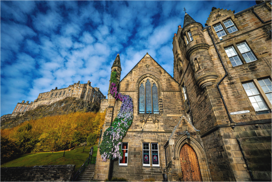 Main image Blütenpfad nach Edinburgh Castle