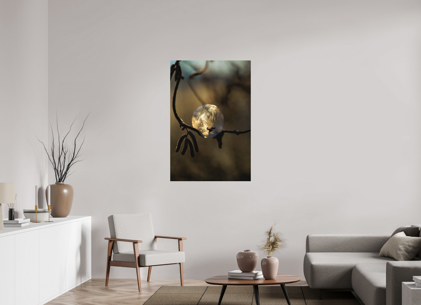 80 x 120 cm, Hahnemühle Photo Rag Bright White Frozen Gold
