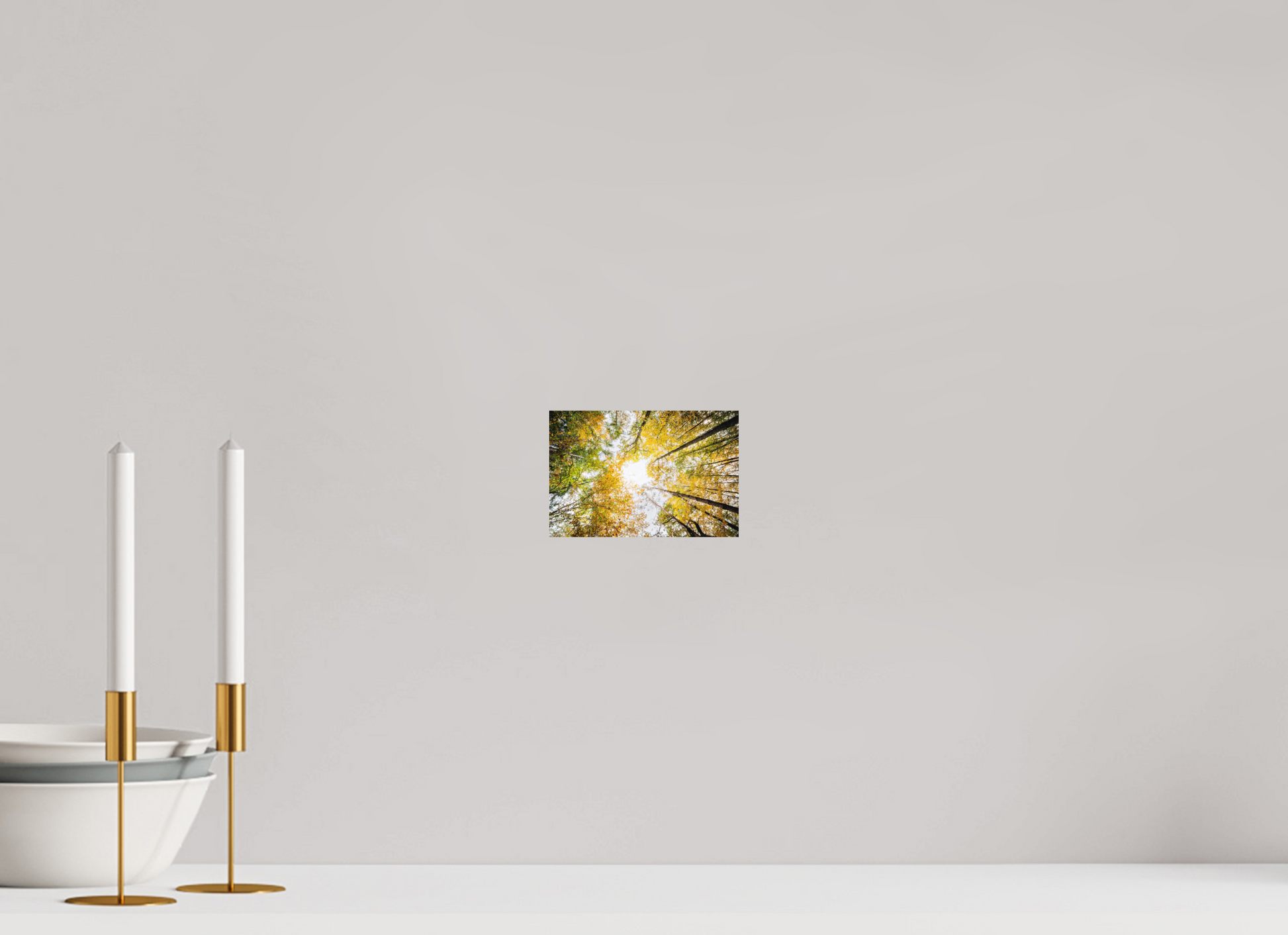 15 x 10 cm, Hahnemühle Photo Rag Bright White Herbstlicht über Nürnberg