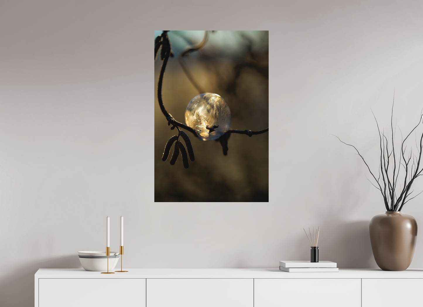 60 x 90 cm, Hahnemühle Photo Rag Bright White Frozen Gold