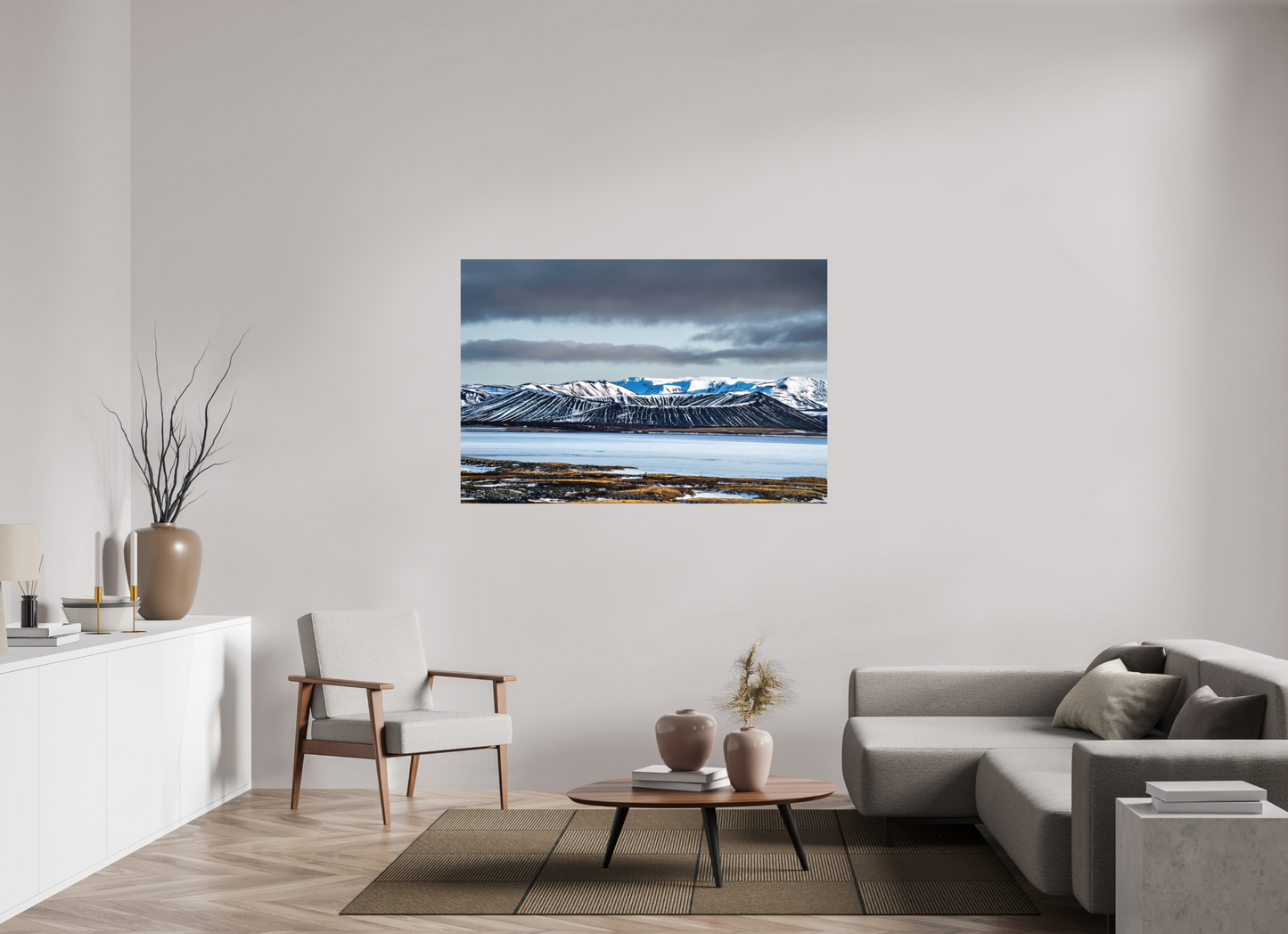 150 x 100 cm, Hahnemühle Photo Rag Bright White Mývatn – Island