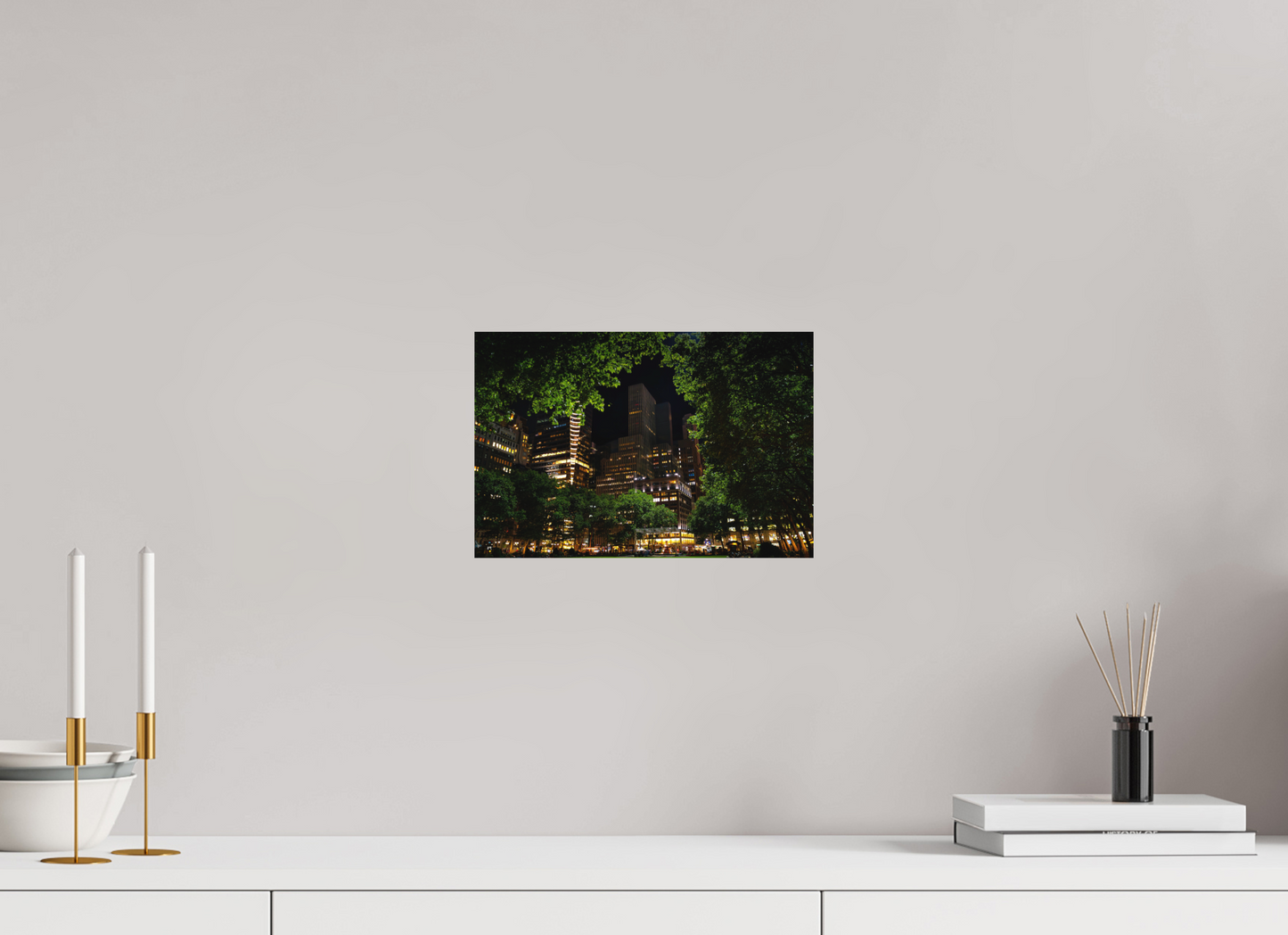 30 x 20 cm, Hahnemühle Photo Rag Bright White Bryant Park Nights