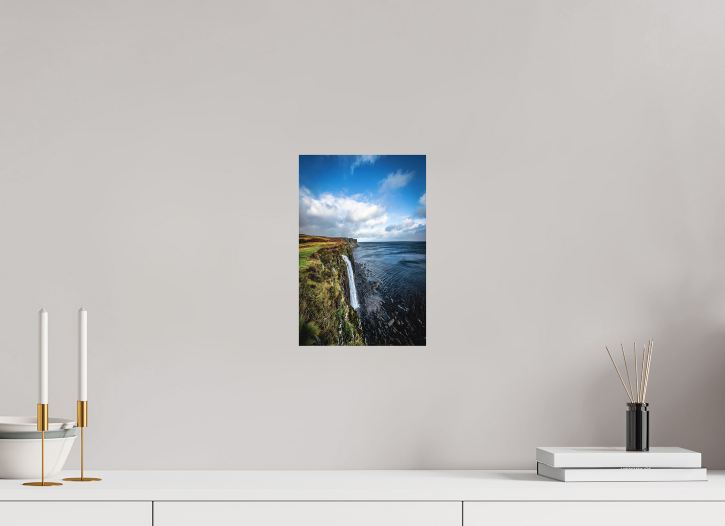 20 x 30 cm, Hahnemühle Photo Rag Bright White Kilt Falls im Herbstlicht