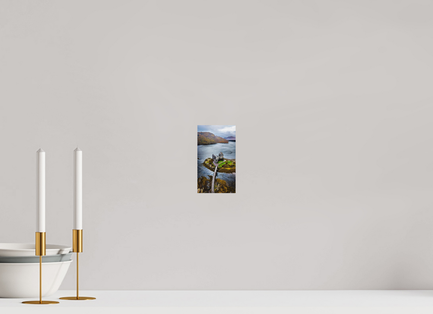 9 x 16 cm, Hahnemühle Photo Rag Bright White Eilean Donan Castle – Highlands Majesty