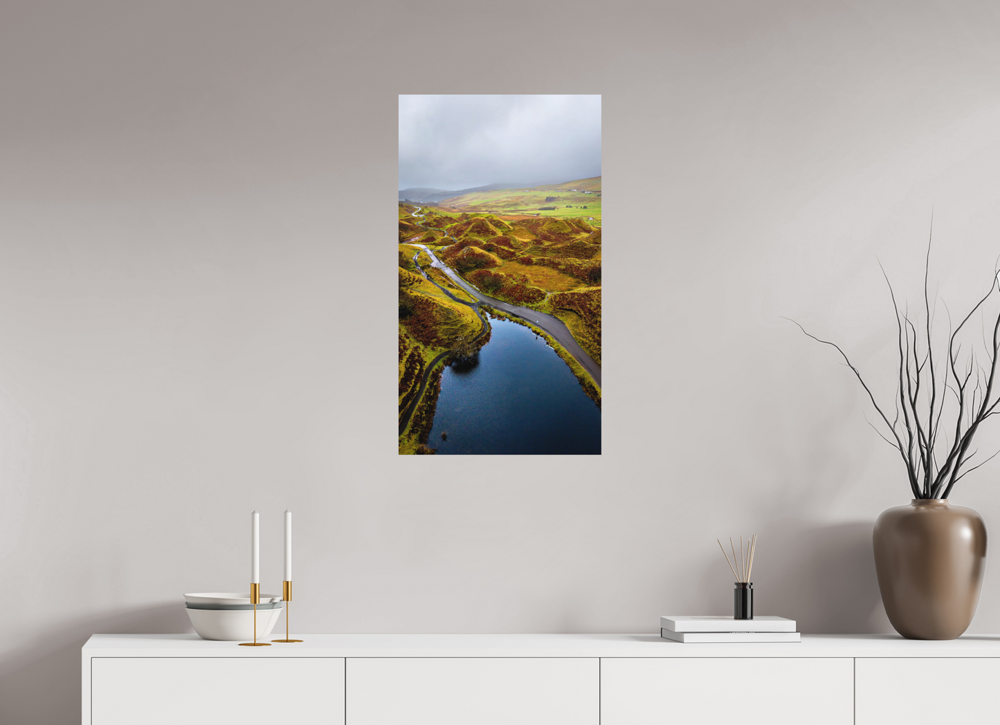 45 x 80 cm, Hahnemühle Photo Rag Bright White Fairy Glen – Winding Roads of the Isle of Skye