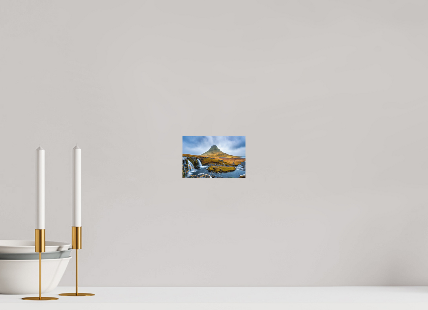 15 x 10 cm, Hahnemühle Photo Rag Bright White Kirkjufell & Kirkjufellsfoss