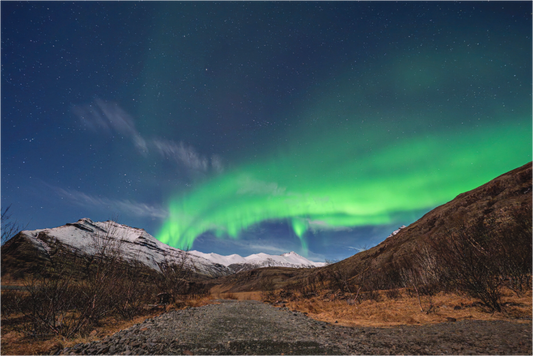 Main image Aurora über Höfn – Tor zum Vatnajökull