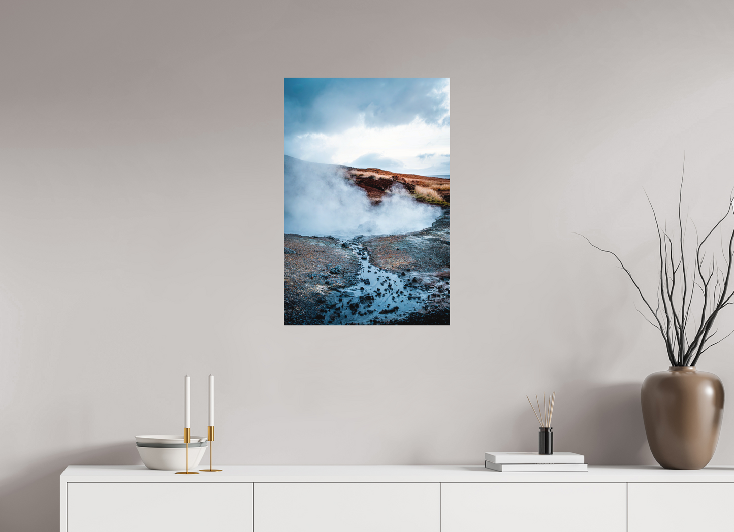50 x 75 cm, Hahnemühle Photo Rag Bright White Heiße Quellen