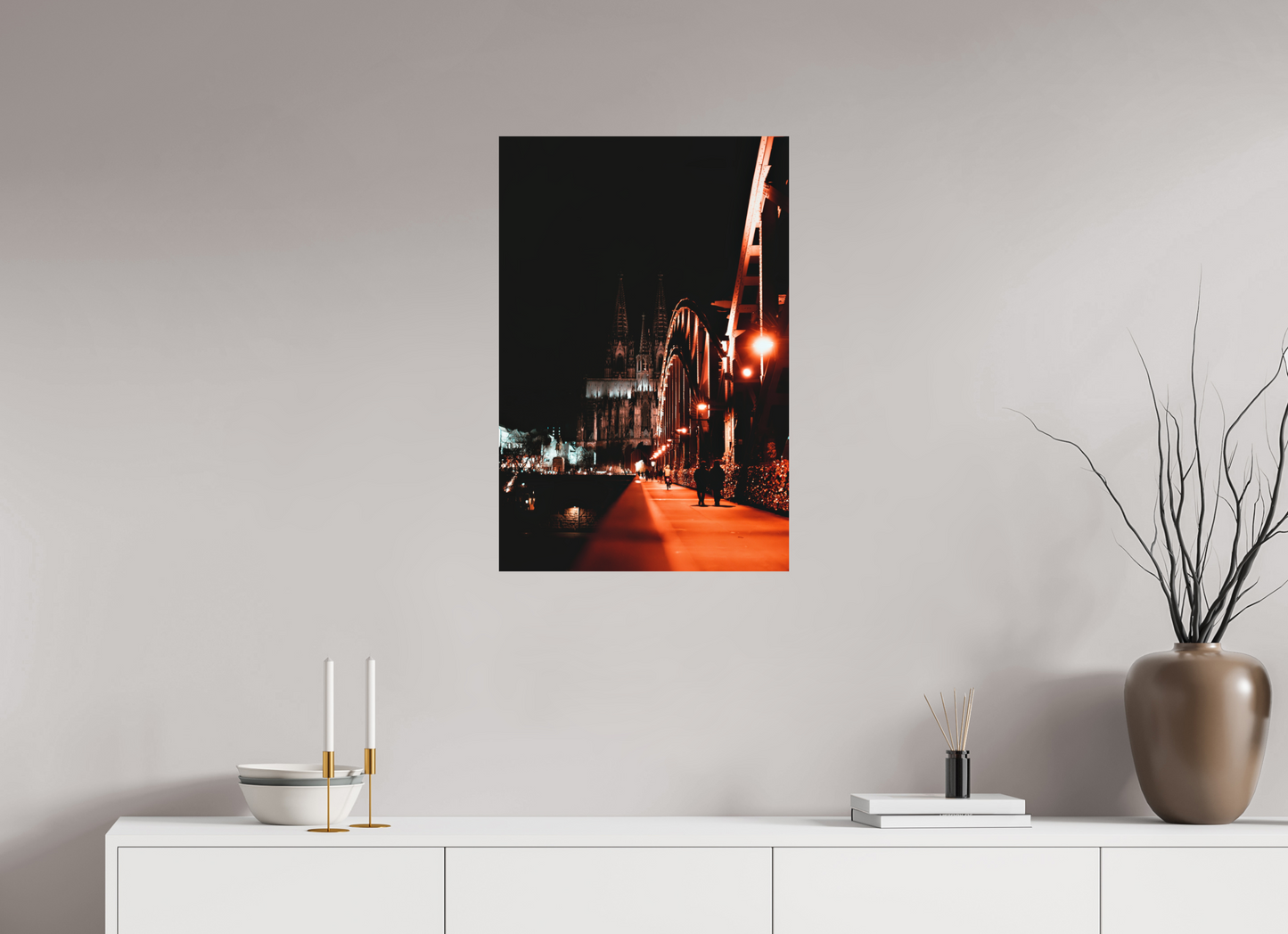 50 x 75 cm, Hahnemühle Photo Rag Bright White Walkway Glow