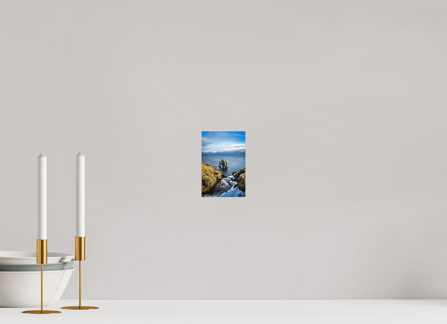 10 x 15 cm, Hahnemühle Photo Rag Bright White Hvítserkur – Blick von oben