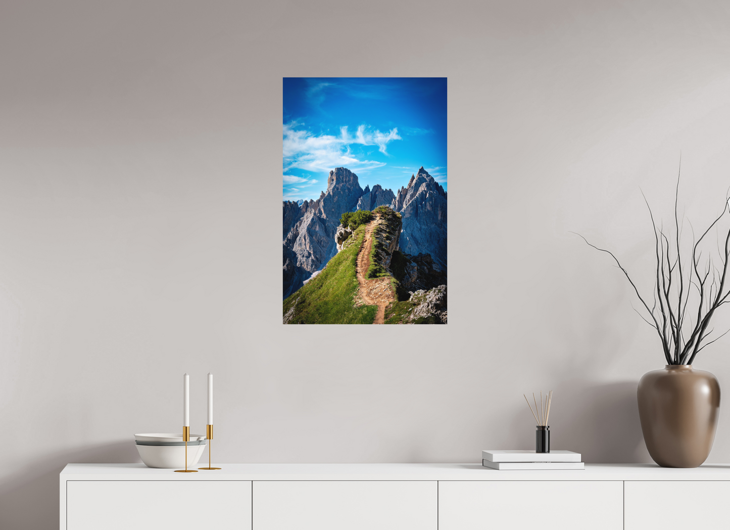 50 x 75 cm, Hahnemühle Photo Rag Bright White Dolomiti Ridge
