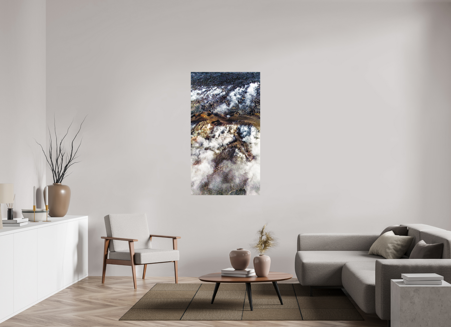 81 x 144 cm, Hahnemühle Photo Rag Bright White Geothermischer Atem der Erde