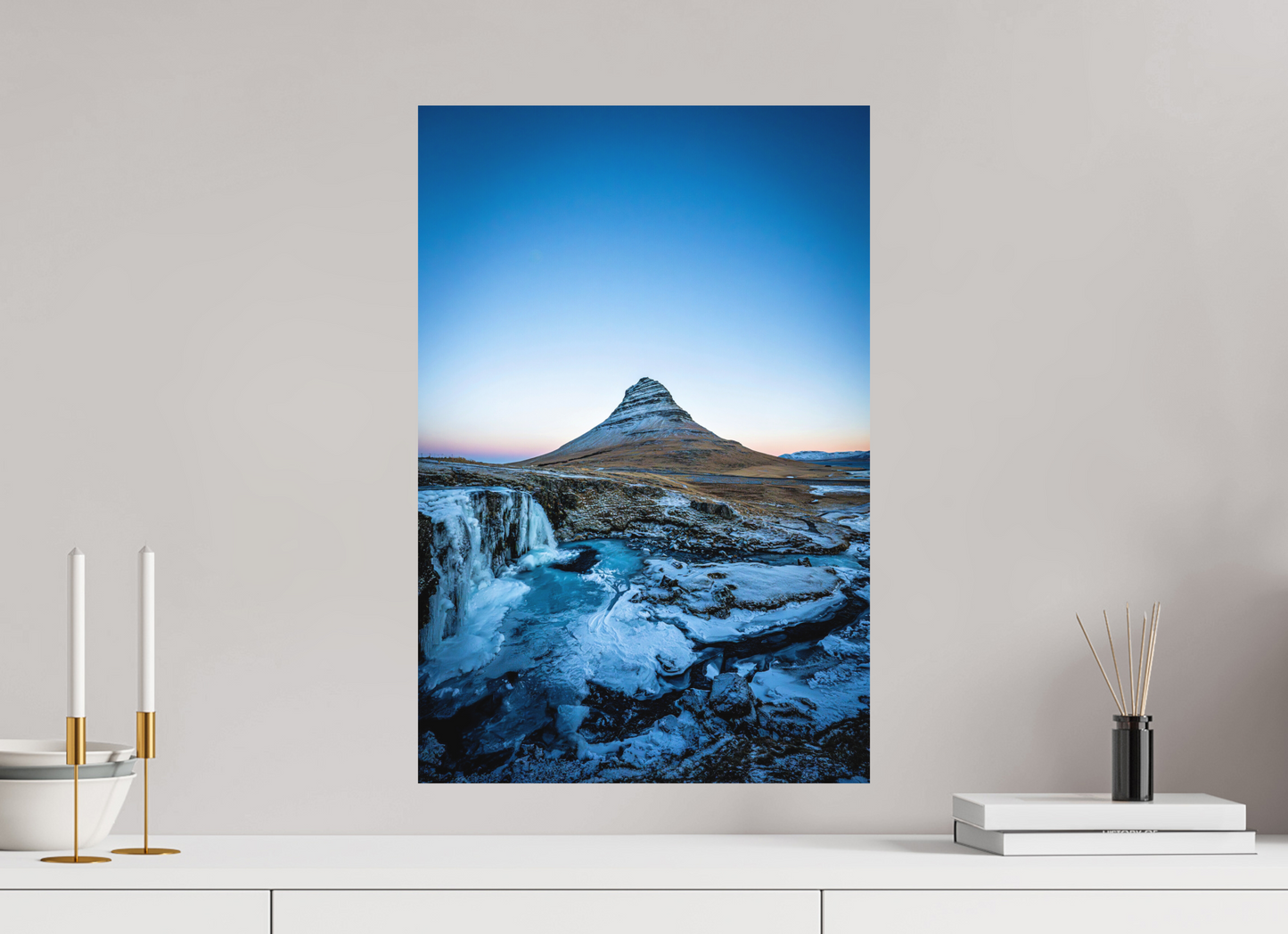 40 x 60 cm, Hahnemühle Photo Rag Bright White Kirkjufell Moments