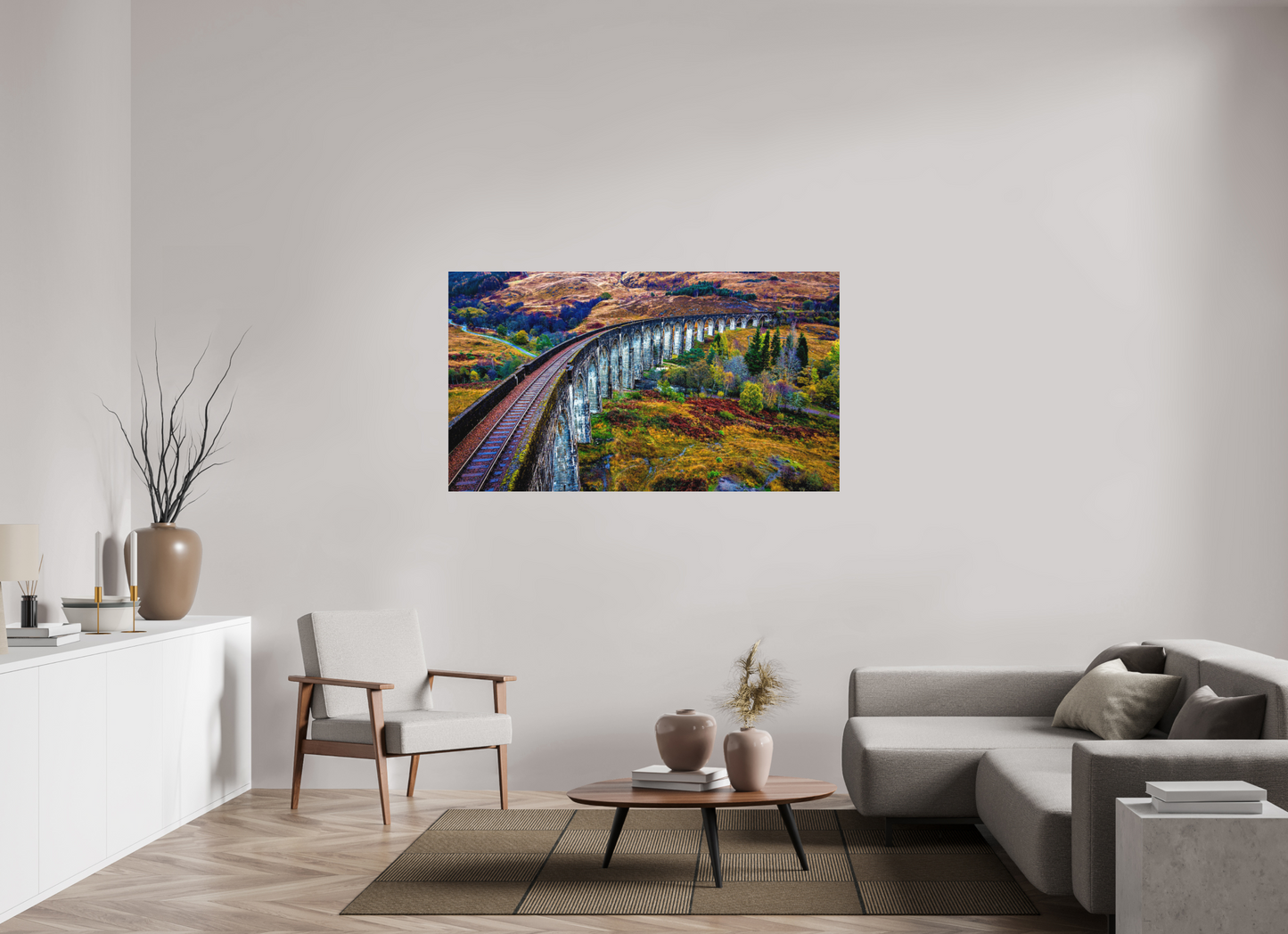 160 x 90 cm, Hahnemühle Photo Rag Bright White Glenfinnan
