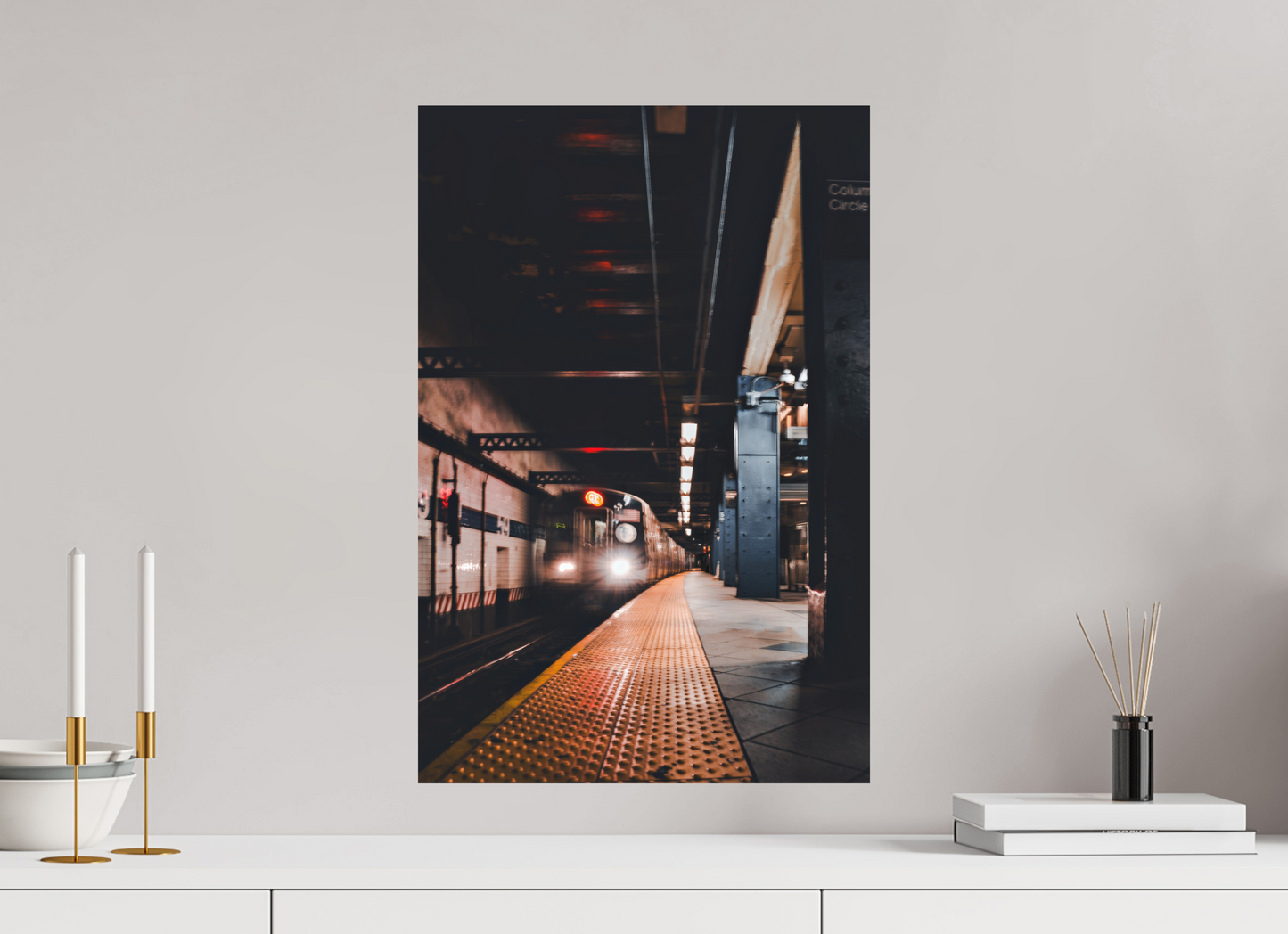 40 x 60 cm, Hahnemühle Photo Rag Bright White New York Subway