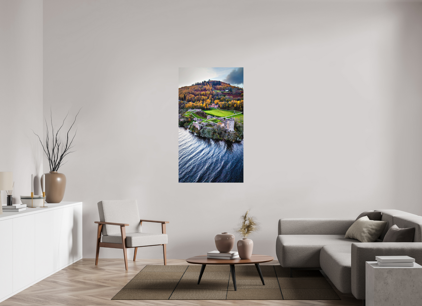 81 x 144 cm, Hahnemühle Photo Rag Bright White Urquhart Castle
