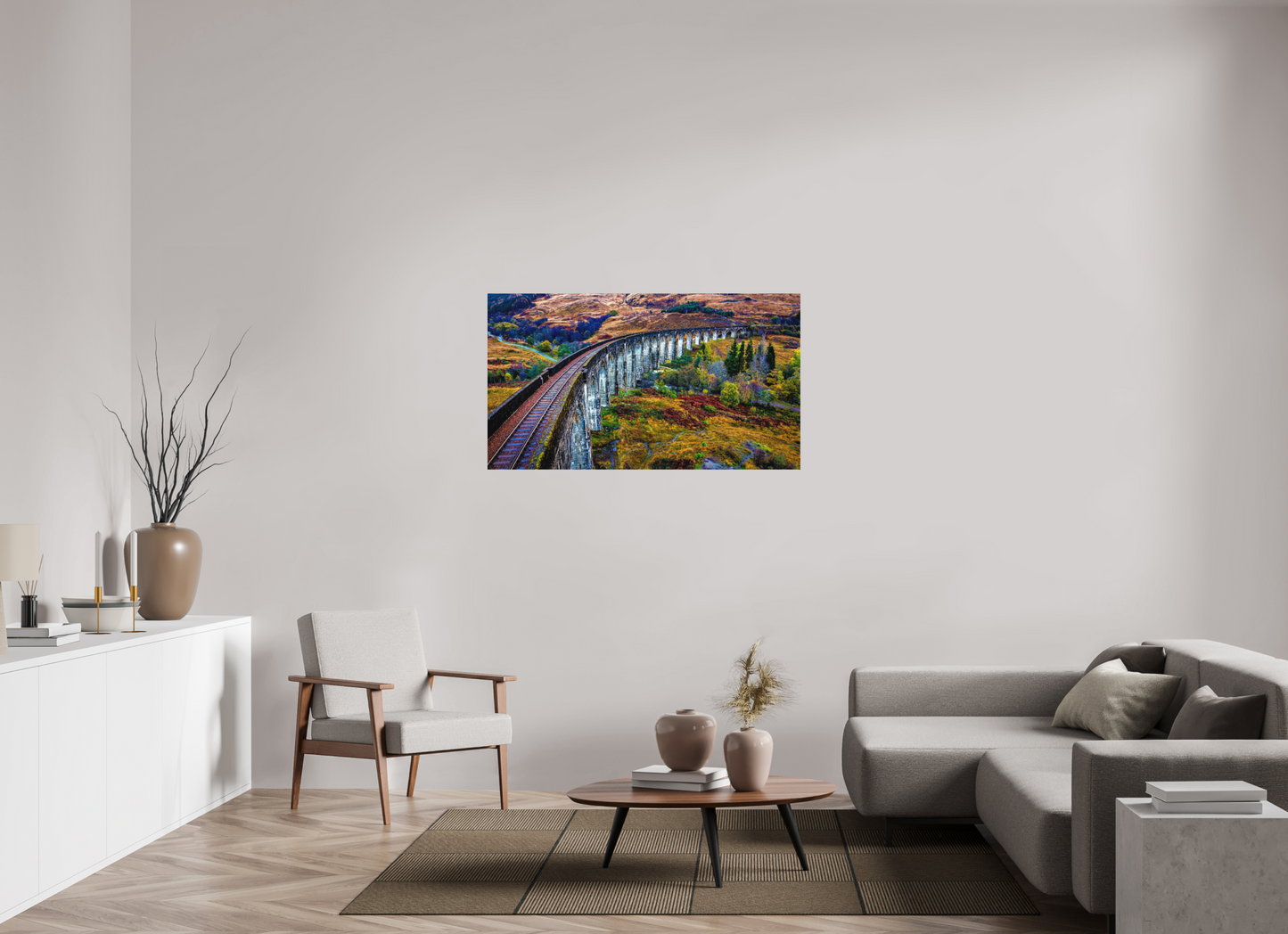 128 x 72 cm, Hahnemühle Photo Rag Bright White Glenfinnan
