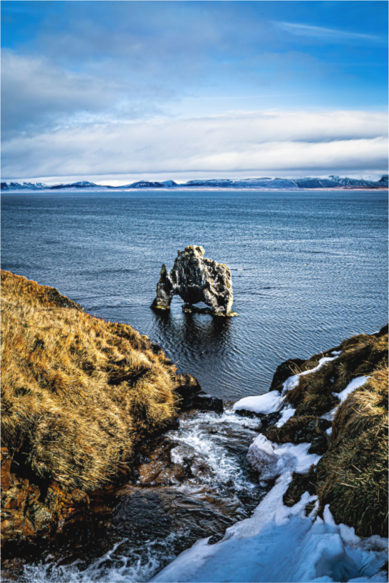 Main image Hvítserkur – Blick von oben