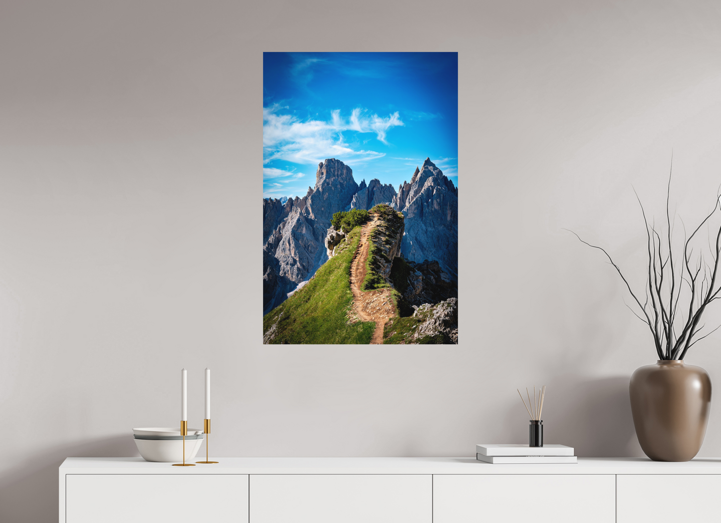 60 x 90 cm, Hahnemühle Photo Rag Bright White Dolomiti Ridge