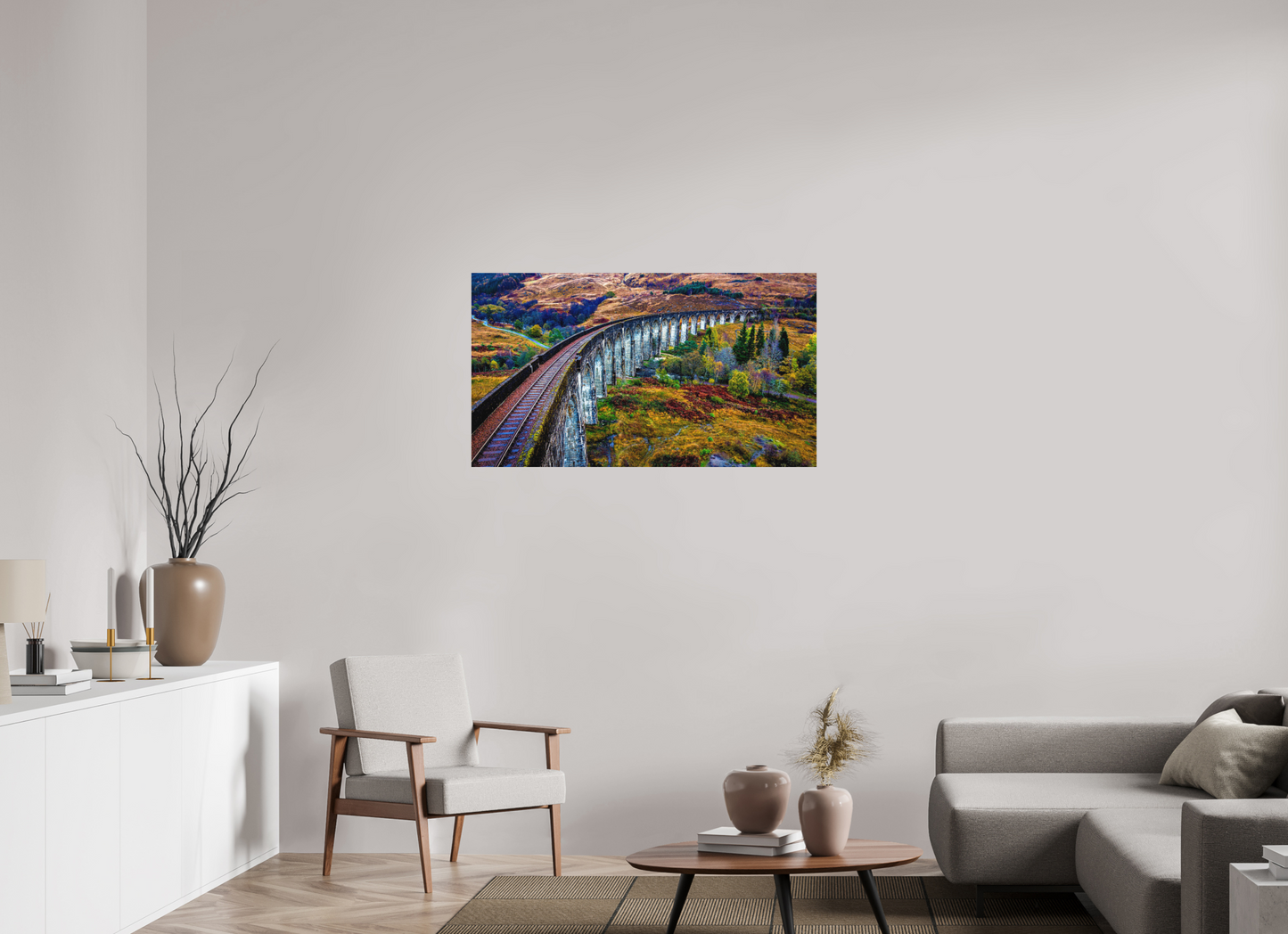 112 x 63 cm, Hahnemühle Photo Rag Bright White Glenfinnan