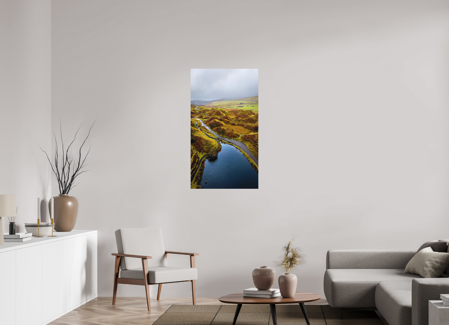 63 x 112 cm, Hahnemühle Photo Rag Bright White Fairy Glen – Winding Roads of the Isle of Skye