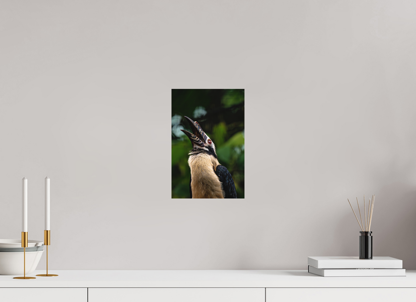 20 x 30 cm, Hahnemühle Photo Rag Bright White Ruf des Hornvogels