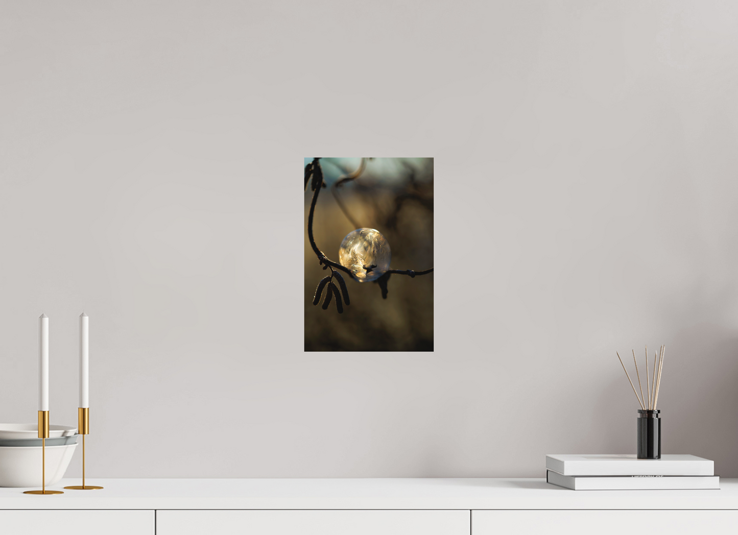 20 x 30 cm, Hahnemühle Photo Rag Bright White Frozen Gold