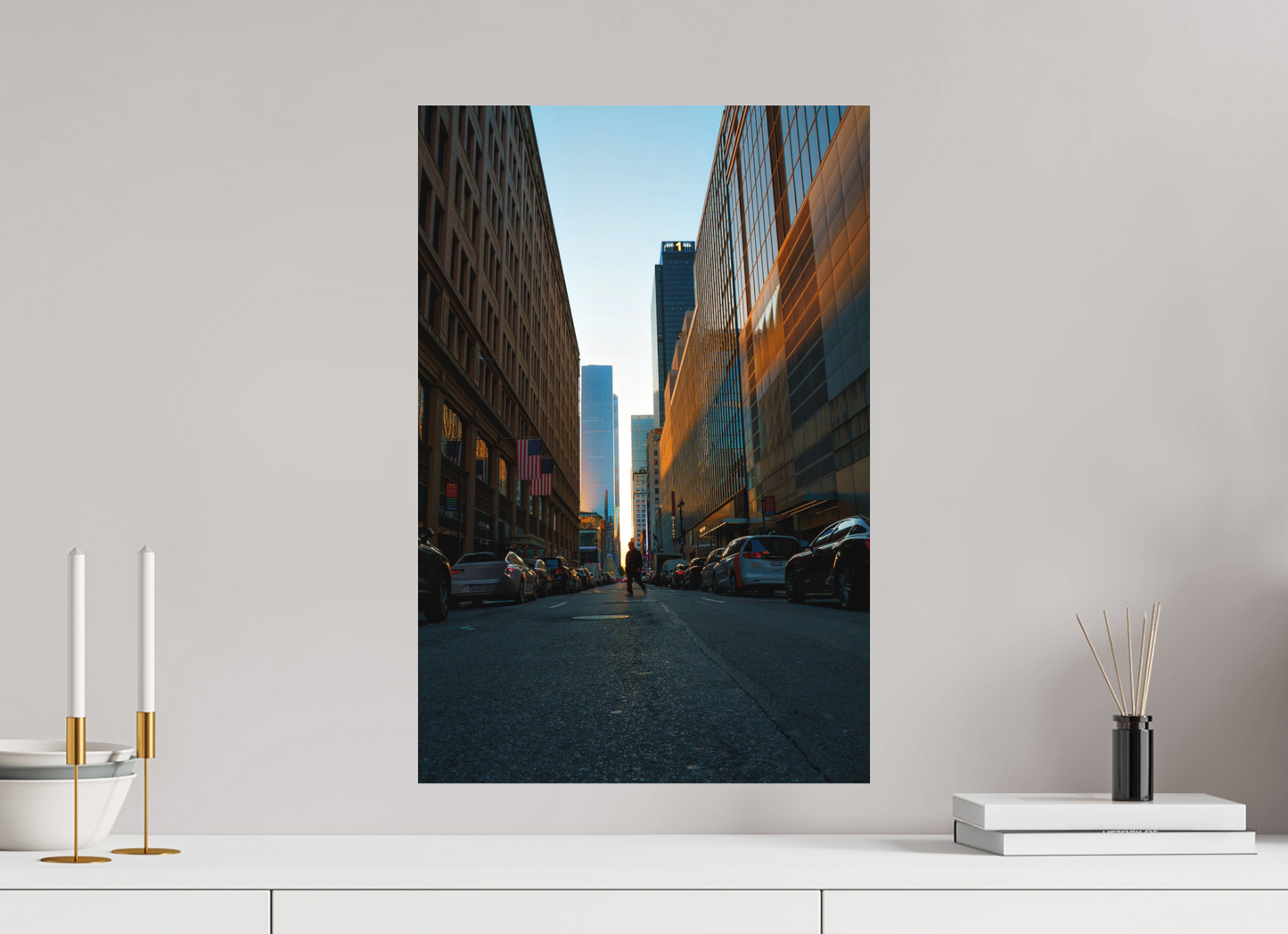 40 x 60 cm, Hahnemühle Photo Rag Bright White A walk in New York