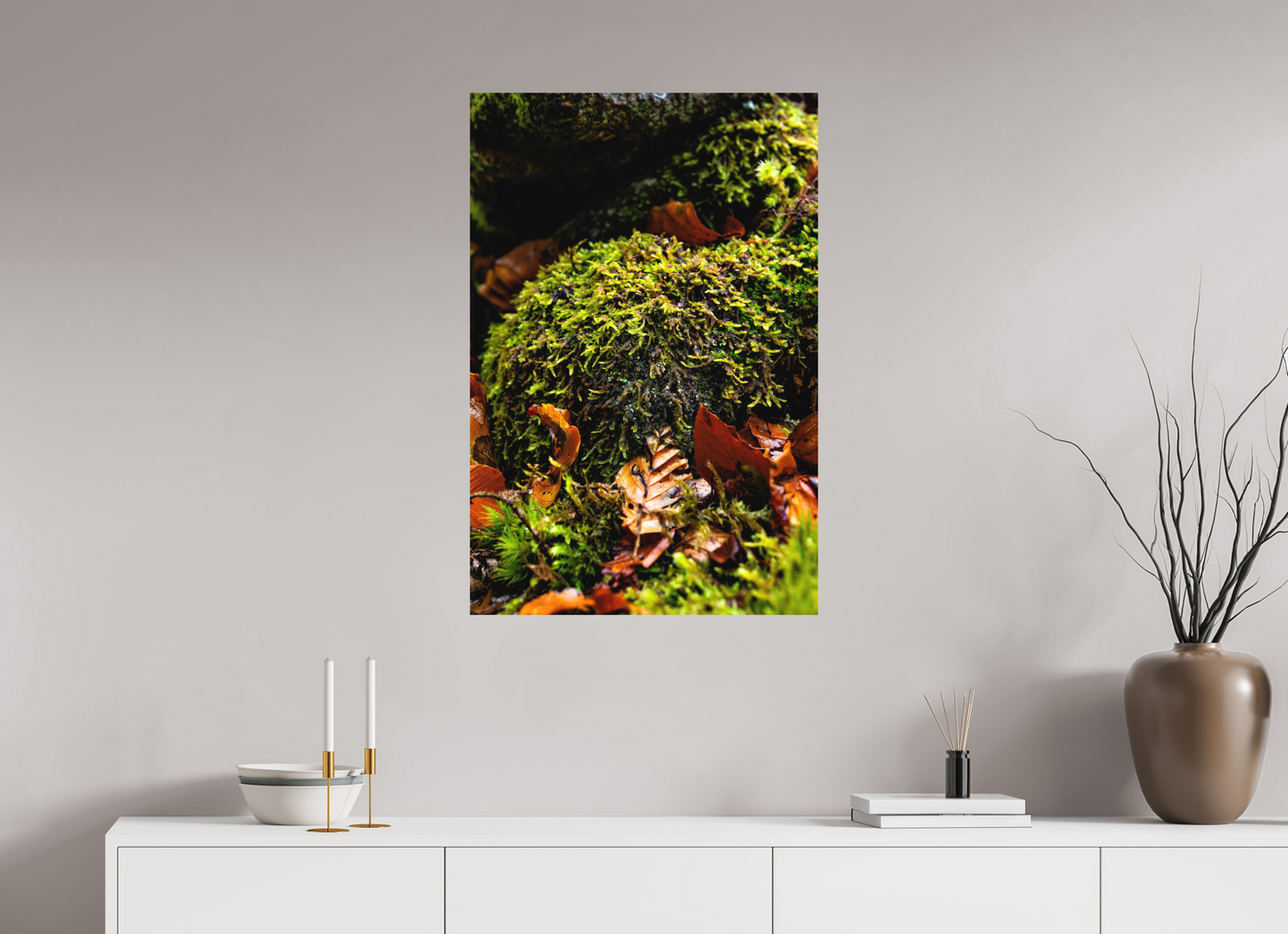 60 x 90 cm, Hahnemühle Photo Rag Bright White Schottischer Herbst