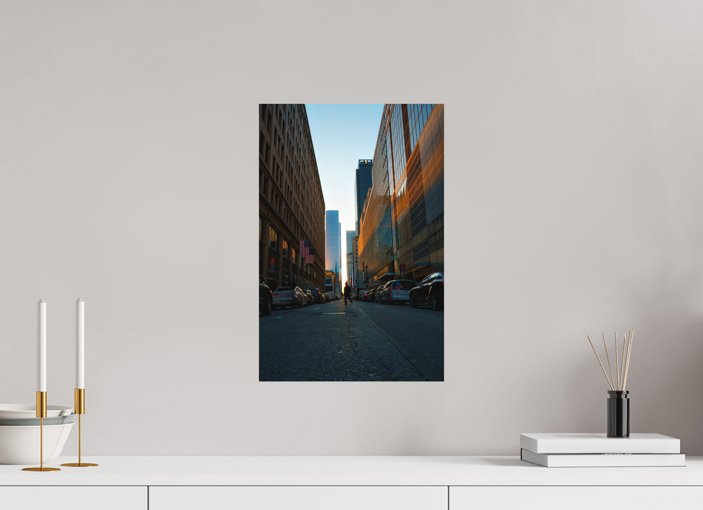 30 x 45 cm, Hahnemühle Photo Rag Bright White A walk in New York