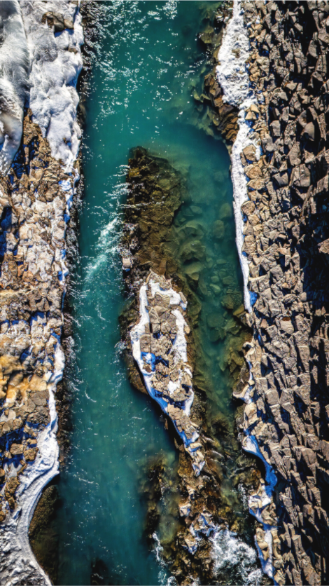 Main image Studlagil – Eisblauer Canyon