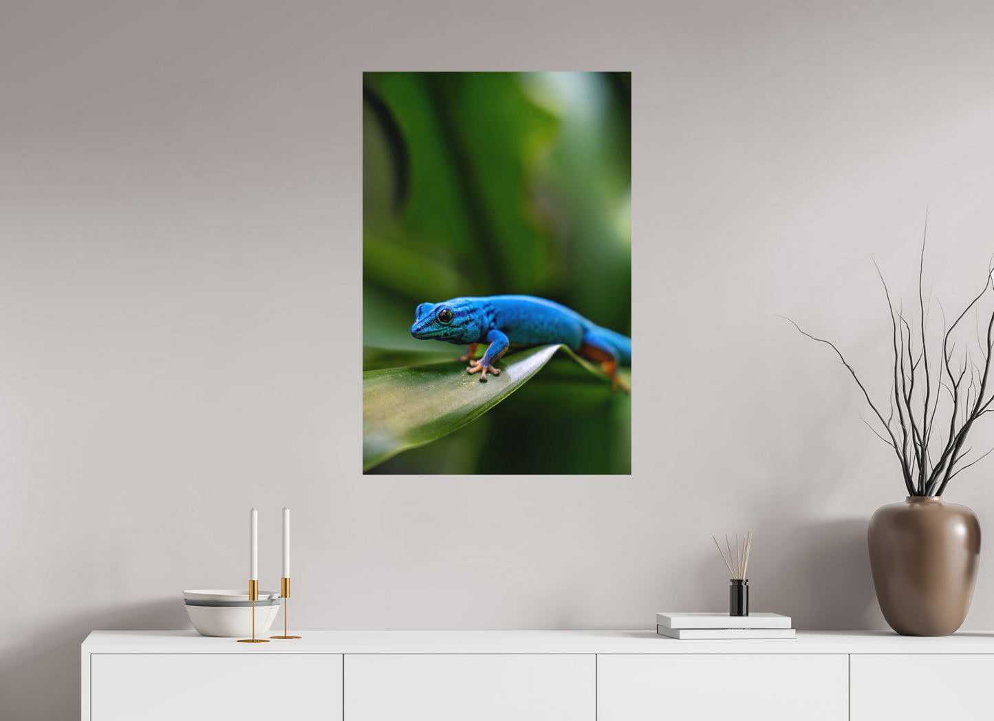 60 x 90 cm, Hahnemühle Photo Rag Bright White Blauer Glanz