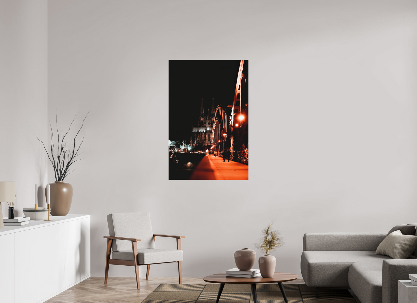80 x 120 cm, Hahnemühle Photo Rag Bright White Walkway Glow