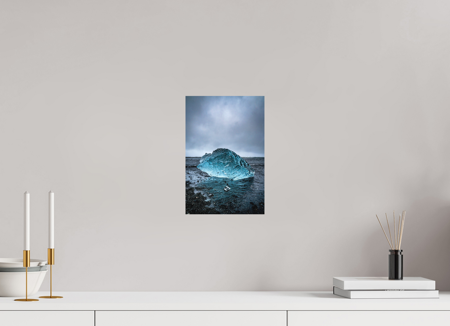 20 x 30 cm, Hahnemühle Photo Rag Bright White Frozen Blue Giant – Iceland