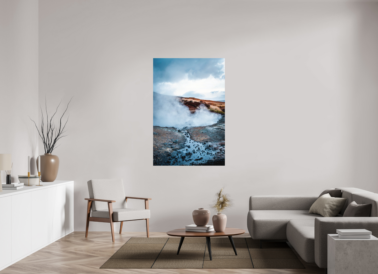 100 x 150 cm, Hahnemühle Photo Rag Bright White Heiße Quellen