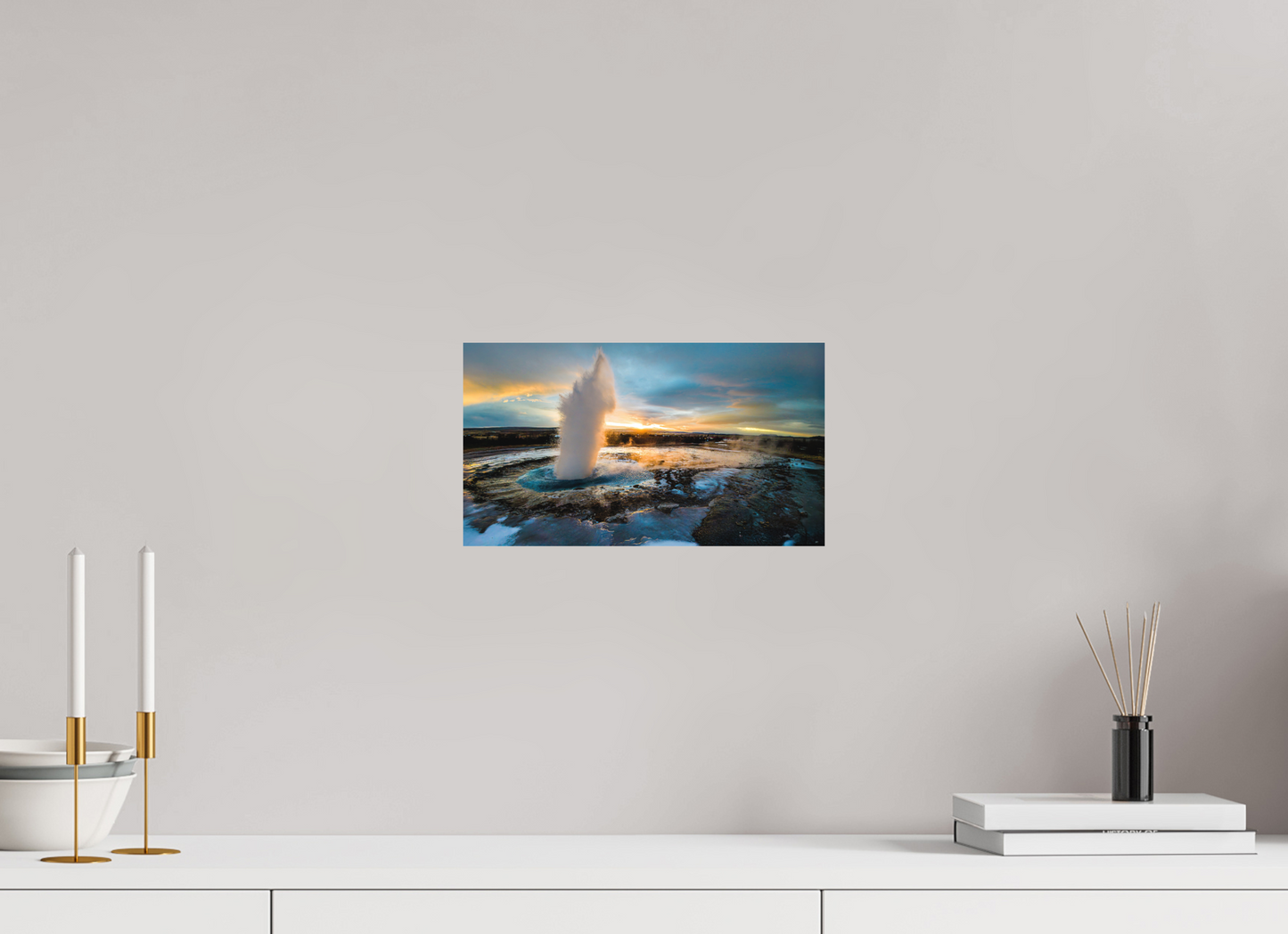 32 x 18 cm, Hahnemühle Photo Rag Bright White Aufbruch zurück – das Licht, das alles veränderte