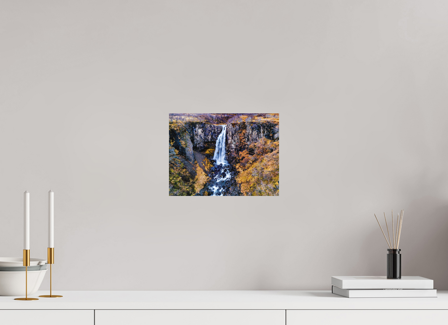 28 x 21 cm, Hahnemühle Photo Rag Bright White Hundafoss – Kraft in der Stille